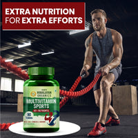 Vlado’s Himalayan Organics Multivitamin Sports 60+ Nutrients | Vitamin B1,B2,B3,B5,B6,B12,A,E,C,D,K,Biotin,Calcium,Zinc - 90 Tablets