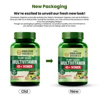 Vlado's Himalayan Organics Plant based Multivitamin Women 45+ - 120 veg Tablets