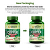Vlado's Himalayan Organics Plant Based Copper 1700mcg with Green Tea Extract - 120 Veg Capsules