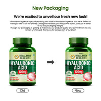 Vlado's Himalayan Organics Hyaluronic Acid 100mg Supplement 90 Capsules