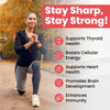 Vlado’s Himalayan Organics Iodine Supplement | Support The Thyroid And Maintain Healthy Metabolism - 120 Veg Capsules