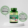 Vlado's Himalayan Organics Vitamin B12 Tablets 1500 mcg -Active form of Methylcobalamin Vitamin B12 Supplements for Men & Women- 60 Veg Tablets