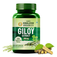 Vladoâ€™s Himalayan Organics Giloy Extracts (GUDUCHI) 500Mg - 120 Veg Tablets For Mens And Womens