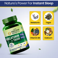 Vlado’s Himalayan Organics Sleep Support Tablets with Tagar Extract – 60 Tablets
