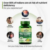 Vladoâ€™s Himalayan Organics Multivitamin with Probiotics â€“ 60 Veg Tablets | 60 Ingredients for Men & Women