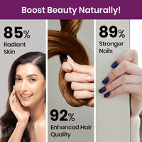Vladoâ€™s Himalayan Organics Plant-Based Biotin 10,000mcg â€“ 120 Veg Capsules | Hair Growth, Glowing Skin & Stronger Nails Supplement for Men & Women