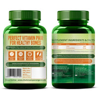 Vladoâ€™s Himalayan Organics Plant-Based Vitamin D3 600IU with K2 MK-7 â€“ 120 Veg Capsules