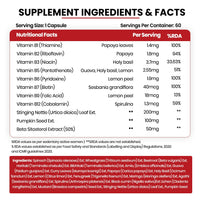 Vladoâ€™s Himalayan Organics Plant-Based DHT Blocker with Biotin â€“ 60 Veg Capsules