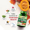 Vladoâ€™s Himalayan Organics Plant-Based DHT Blocker with Biotin â€“ 60 Veg Capsules