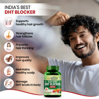 Vladoâ€™s Himalayan Organics Plant-Based DHT Blocker with Biotin â€“ 60 Veg Capsules