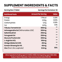 Vlado's Himalayan Organics Testosterone Booster â€“ 60 Veg Tablets