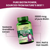 Vladoâ€™s Himalayan Organics Biotin 10,000 MCG â€“ 60 Veg Tablets
