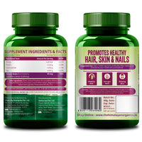 Vladoâ€™s Himalayan Organics Biotin 10,000 MCG â€“ 90 Veg Tablets