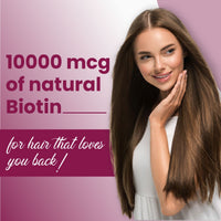 Vladoâ€™s Himalayan Organics Biotin 10,000 MCG â€“ 90 Veg Tablets