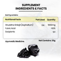 Vladoâ€™s Himalayan Organics 100% Pure Shilajit Resin â€“ 20g