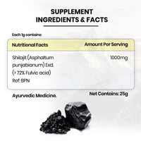 Vlado's Himalayan Organics Pure Shilajit Resin â€“ 25g