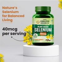 Vladoâ€™s Himalayan Organics Selenium 40 mcg â€“ 60 Vegetarian Capsules