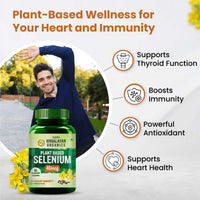 Vladoâ€™s Himalayan Organics Selenium 40 mcg â€“ 60 Vegetarian Capsules