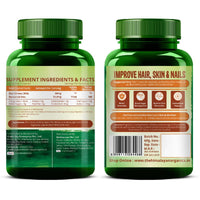 Vlado’s Himalayan Organics Zinc Citrate Supplement – Immune Booster with Iron Absorption & Antioxidant Support – 120 Veg Capsules
