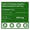 Vladoâ€™s Himalayan Organics Vitamin B12 500mcg â€“ Methylcobalamin Tablets for Energy, Brain, Heart & Nerve Health â€“ 90 Veg Tablets