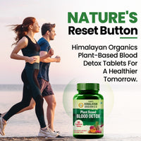 Vlado’s Himalayan Organics Blood Detox Tablets – Beetroot, Curcumin & Manjistha Extracts for Pimple Control & Skin Cleansing – 60 Tablets