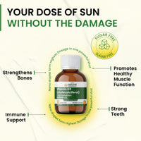 Vlado’s Himalayan Organics Vitamin D3 60000 IU – Cholecalciferol Oral Solution Shots, Sugar-Free, Orange Flavor – 5ml x 8 Bottles