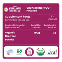 Vlado’s Himalayan Organics Beetroot Powder – 100 gm