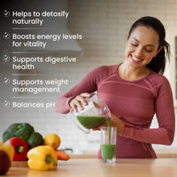 Vlado's Himalayan Organics Wheatgrass Detox Powder – 100 gm