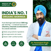 Vlado's Himalayan Organics Moringa 1200mg Tablets Moringa Leaves Extract 60 Tablets