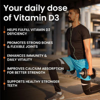 Vlado's Himalayan Organics Vitamin D3 10000 IU Chewable Tablets Orange 60 Tablets