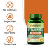 Vlado's Himalayan Organics Vitamin D3 10000 IU Chewable Tablets Orange 60 Tablets