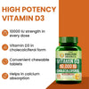 Vlado's Himalayan Organics Vitamin D3 10000 IU Chewable Tablets Orange 60 Tablets