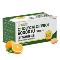 Vlado's Himalayan Organics Vitamin D3 60000 IU Tablets Cholecalciferol 40 Tablets