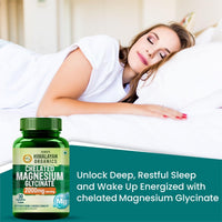 Vlado's Himalayan Organics Magnesium Glycinate 2000mg Tablets 30 Tablets