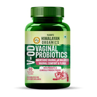 Vlado's Himalayan Organics Vaginal Probiotics with Prebiotics and Lactobacillus 60 Capsules