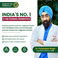 Vlado's Himalayan Organics Vaginal Probiotics with Prebiotics and Lactobacillus 60 Capsules