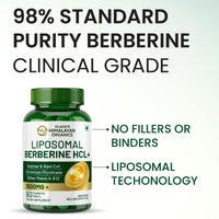 Vlado's Himalayan Organics Liposomal Berberine HCL Plus 1500mg Tablets 60 Tablets