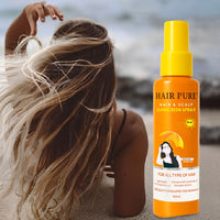 Hair Pure Hair & Scalp Sunscreen Spray for Women & Men – UVA/UVB Protection for All Hair Types 100ml