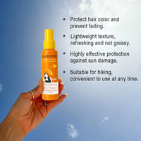 Hair Pure Hair & Scalp Sunscreen Spray for Women & Men – UVA/UVB Protection for All Hair Types 100ml