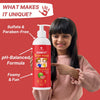 HealthBest Kids Top to Toe Body Wash Tear-Free Paraben & SLS-Free Watermelon 500ml