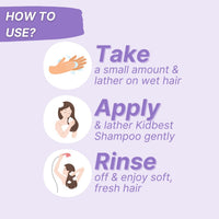 Healthbest Kids Shampoo for Dry & Damaged to Normal Hair 500ml