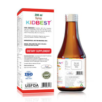 HealthBest Multivitamin Syrup For Kids 200 ml, Delicious Mix Fruit Flavor