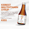 HealthBest Multivitamin Syrup For Kids 200 ml, Delicious Mix Fruit Flavor
