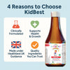 HealthBest Haematinic Iron Syrup for Kids | Zinc | Folic Acid | 200 ML