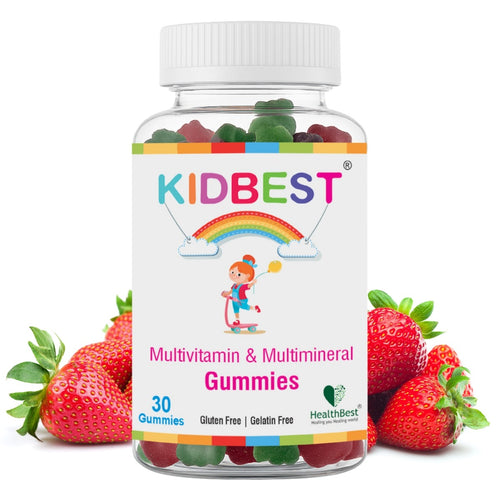 HealthBest Kidbest Multivitamin & Multimineral Gummies 30 Gummies