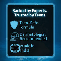 HealthBest Teens 2% Salicylic Acid Face Wash Cleanser for Acne Pimples & Blackheads 100ml