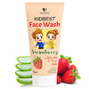 HealthBest Kids Face Wash With Organic Strawberry Non Toxic & Safe Tear-Free 100ml