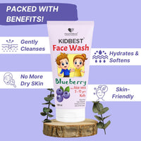 HealthBest Kidbest Blueberry Face Wash 100ml