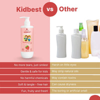 HealthBest Kidbest Strawberry Shampoo 200ml