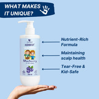 HealthBest Kidbest Blueberry Shampoo 200ml